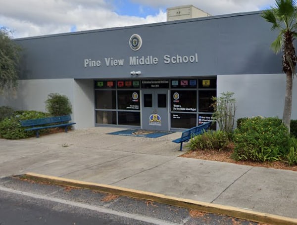 LAND O' LAKES, FL. - A Pine View Middle School Student was arrested on Tuesday after authorities found he was carrying a gun in school
