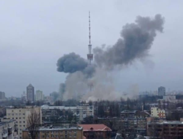 Russian forces launched attacks on civilian sites in Kyiv on Tuesday, including Kyiv TV tower and the city's Babi Yar Holocaust Memorial, killing at least five and wounding several others, according to Ukrainian officials.