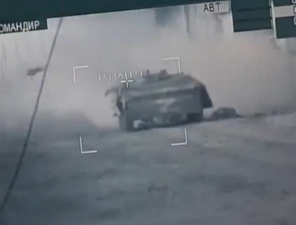 On Monday, the Ukrainian Defense Ministry tweeted out a dramatic video showing their forces firing on and destroying a Russian tank.