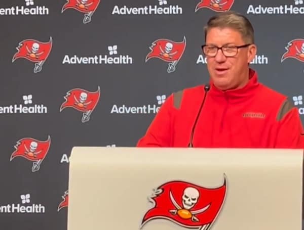 Bucs GM Jason Licht didn't give away anything specific on how or who they'll draft later this week when meeting with reporters in his annual pre-draft press conference.