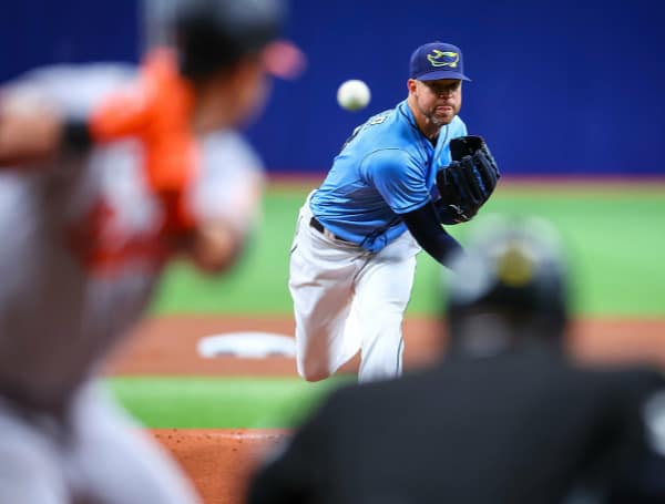 Birthday debut: Corey Kluber made his Rays debut Sunday, his 36th birthday. The two-time Cy Young winner threw 87 pitches and walked four batters, but did not allow a run in 4 2/3 innings (3 hits, 5 strikeouts) before giving way to the bullpen.