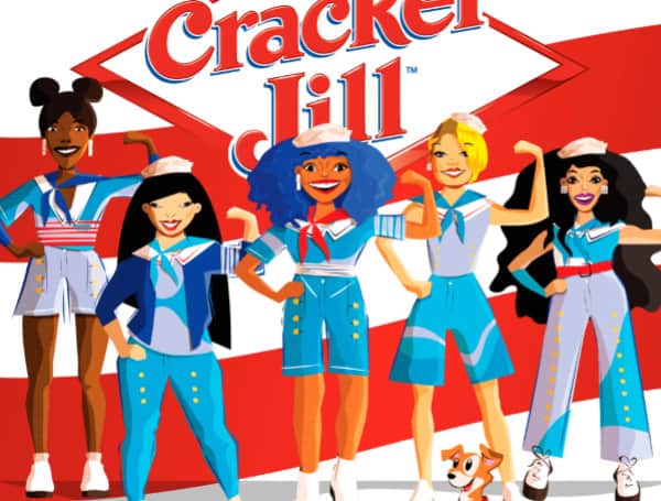 In a press release, Frito-Lay executives said Cracker Jill was created “to celebrate the women who break down barriers in sports,” and she will “come to life” at Tropicana Field when the Tampa Bay Rays play their opener.