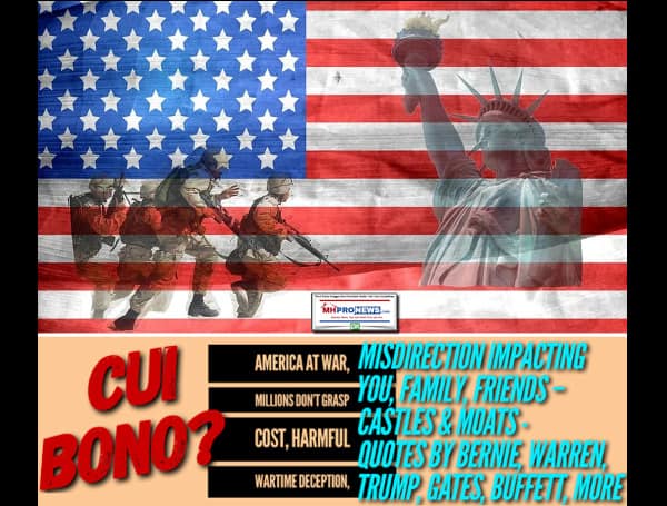 Cui Bono America at War Millions