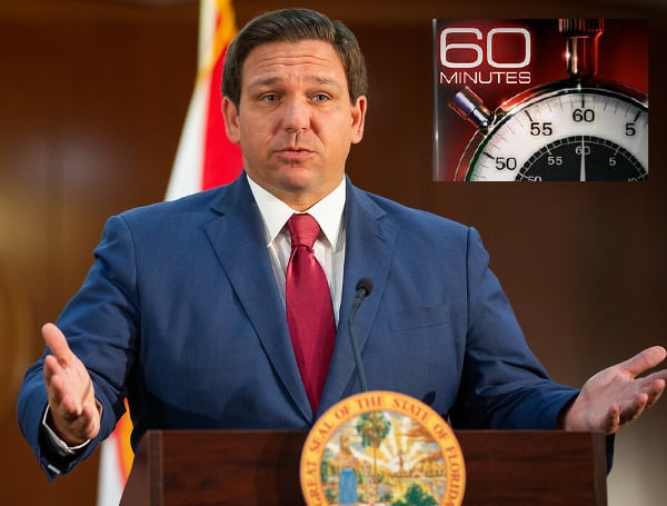 The Republican governor noted that Monday marked one year since “60 Minutes” launched a political hit piece disguised as news, in attempting to paint DeSantis as the purveyor of a pay-to-play scam involving Publix Super Markets.
