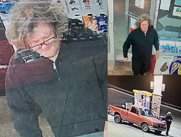The man pictured in these photographs below was at the Circle K near the time of this incident and deputies believe he may be able to provide valuable information that could help them identify the person who caused the $40,000-plus in damages to the gas pumps. 