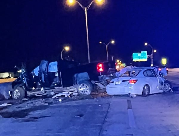 Troopers say that both vehicles rotated and came to a stop in the travel lanes of I-275 which remained closed until 5:20 AM. 