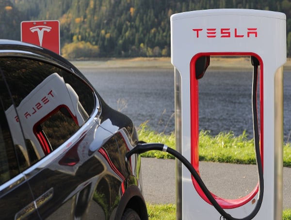 Tesla Electric Car Charging