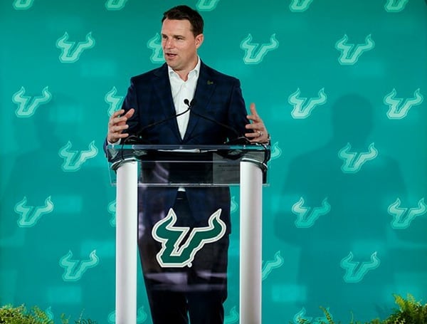  Following last September’s groundbreaking ceremony for the University of South Florida’s indoor performance facility, the chair of the university’s board of trustees shared his vision for something much larger than what brought everybody together that day.
