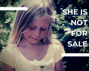 she is not for sale