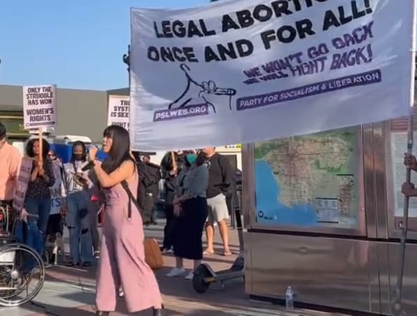 Pro-abortion protesters in Los Angeles called for the abolition of the Supreme Court in videos shared by Townhall on Monday.