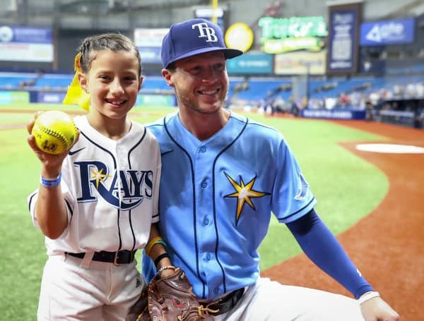 Among other programs the Rays are involved with is The Home Run Club. Originally known as the Big Game James Club, it was launched by former Rays pitcher James Shields and his wife, Ryane, in 2010. The program hosts foster children and their families in a donated suite.