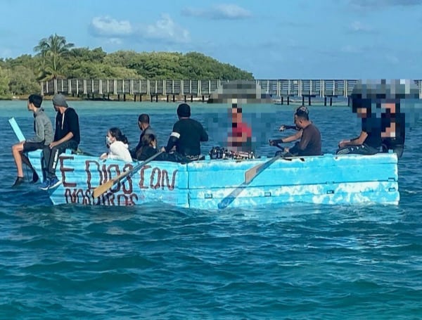 Over the weekend, U.S. Border Patrol agents assigned to the Miami Sector along with support from U.S. Customs and Border Protection's Air and Marine Operations, U.S. Coast Guard, and local law enforcement partners responded to five maritime smuggling events in southern Florida which resulted in the arrest of 32 Cuban noncitizens.  