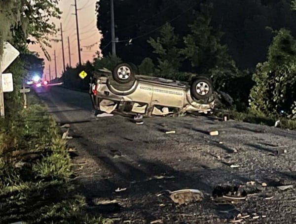 Both the driver, a 21-year-old man from Summerfield, and his passenger, a 32-year-old Mexico City woman, were ejected from the vehicle and suffered fatal injuries at the scene of the crash.