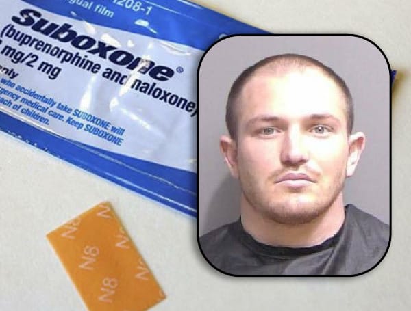 Deputies determined 26-year-old Eric Marcotte was having mail sent to him, birthday cards with Suboxone strips glued inside them.