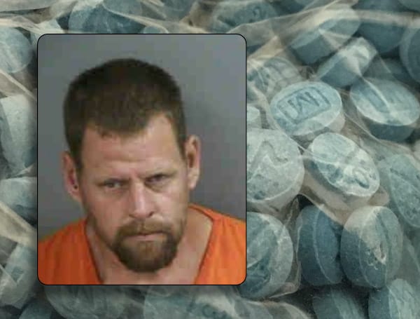 Micah Buzzard, 39, of Naples, was arrested Wednesday with enough fentanyl to kill nearly 10,000 people