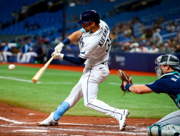 Following Tuesday night’s 4-0 win over the Marlins in which he hit a leadoff inside-the-park home run, Kevin Kiermaier said that he jokes with the coaching staff over his approach as a leadoff batter.