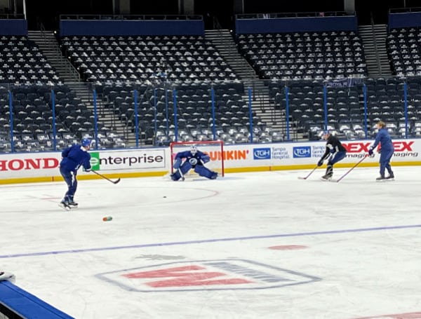 Bolts preparing for the Maple Leafs