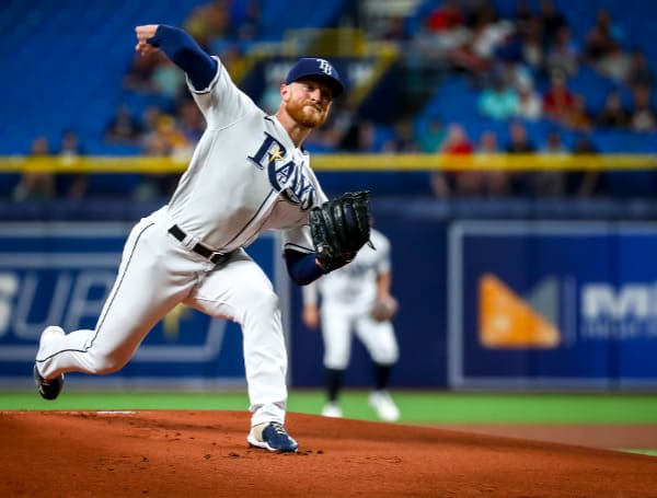 Rasmussen, who underwent Tommy John surgery while at UNLV in 2015 and again in 2018 after being drafted by the Brewers, is still getting stretched out. He did not become a regular in the Rays’ rotation until last August and topped out at five innings.