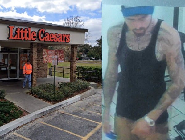 The DeLand Police Department is attempting to identify the pictured male regarding a theft that occurred on May 6th at 328 East New York Avenue, Little Caesars location.