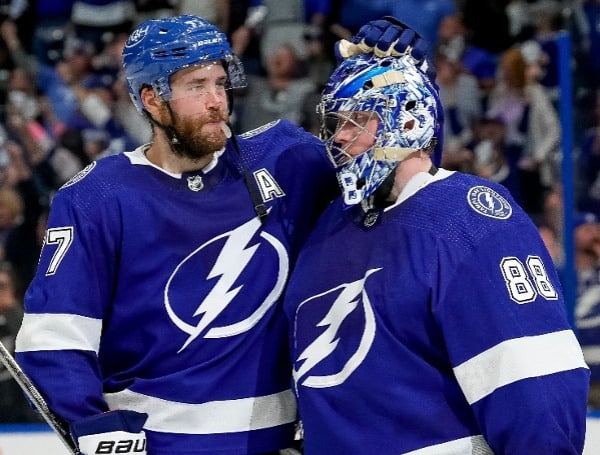 The Lightning’s series with the Maple Leafs, which resumes Tuesday night with Game 5 in Toronto, is one that has had considerable personality swings through four games. The one thing that has held up, though, is that the team that scores first has won each game.