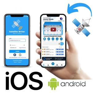 Satellite Writer Mobile App For iOS And Android
