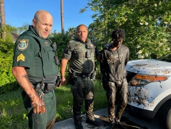 Deputies ultimately arrested 18-year-old Sterling Orlando Davis-Jones of Jacksonville after a three hour pursuit in the “P” Section of Palm Coast that also led to an injured FCSO deputy.