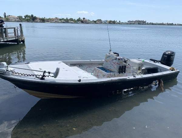 At approximately 3:00 pm St. Petersburg Fire Rescue responded to 4th Ave N and Sunset Dr. N for an approximately 15ft flats boat that collided into the rocks and seawall at the location.