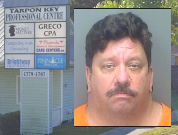 On Monday, Christopher Ferguson, 53, was arrested by the Tarpon Springs Police Department in relation to an ongoing joint investigation with the Drug Enforcement Agency. 