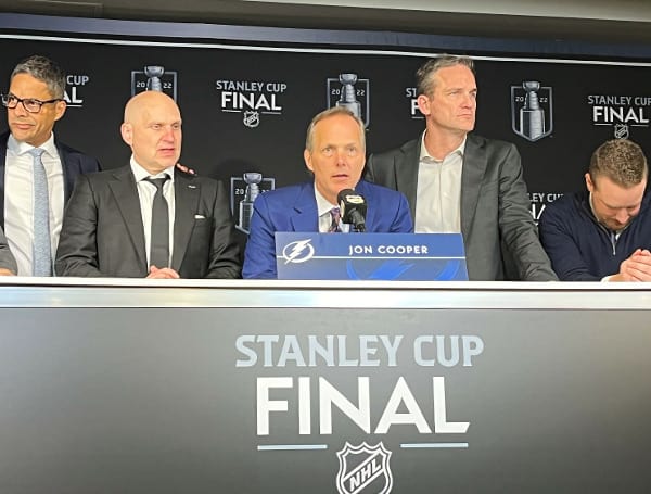 Steve Stamkos emerged from the Tampa Bay Lightning dressing room with his eyes red and watery and Bolts head coach Jon Cooper did his post-game press conference