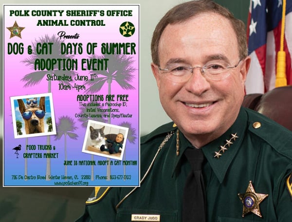 Polk County Sheriff Grady Judd Pet Adoption