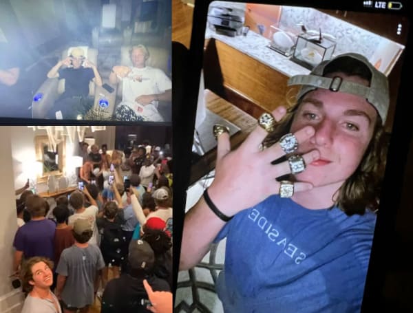 A whole boatload of teens broke into an $8,000,000 Walton County home and threw one hell of a party. The sheriff is trying to identify all of the folks involved.