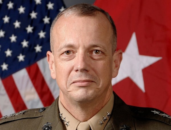 Retired Gen. John R. Allen announced his resignation as president of the Brookings Institution, a left-leaning think tank, on Sunday after news broke of an ongoing FBI investigation into his foreign lobbying activity.