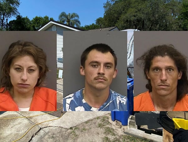 Detectives found that the suspects had pocketed numerous forms of personally-identifying information, including social security cards and credit cards. There, they also located and recovered stolen firearms and ammunition, stolen laptops, stolen auto parts, stolen lawn equipment, and other miscellaneous items.
