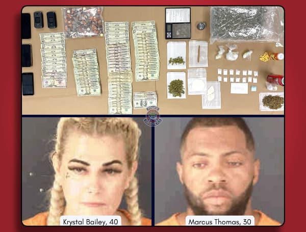The search warrant yielded 32.5 grams of Cocaine, 14.6 grams of Fentanyl, 16.8 grams of Synthetic Cannabis, 506 grams of Marijuana, 2 Alprazolam Pills (used to treat anxiety and panic disorder, 16 Gabapentin Pills (used to treat seizures and pain), and $1,040.72 in U.S. currency.