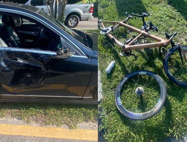 Three bicyclists were seriously injured in a crash Thursday morning around 8:29 am, according to Florida Highway Patrol.