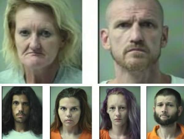 Six people were taken into custody following the execution of a narcotics search warrant at a Niceville area home that's been associated with narcotics overdoses and suspected narcotics distribution.