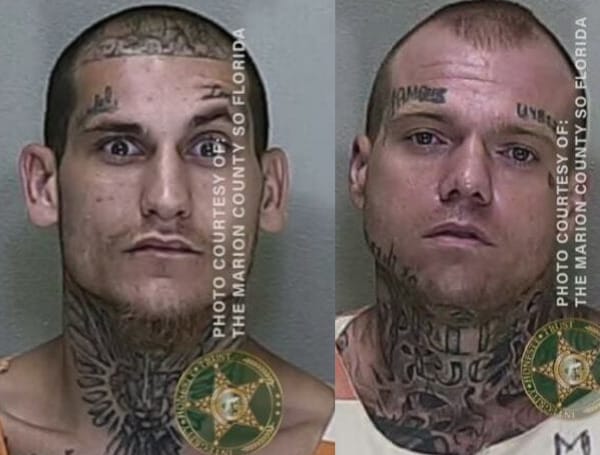 Two Florida men have been arrested after repeatedly stealing jewelry among other property at the same residence.