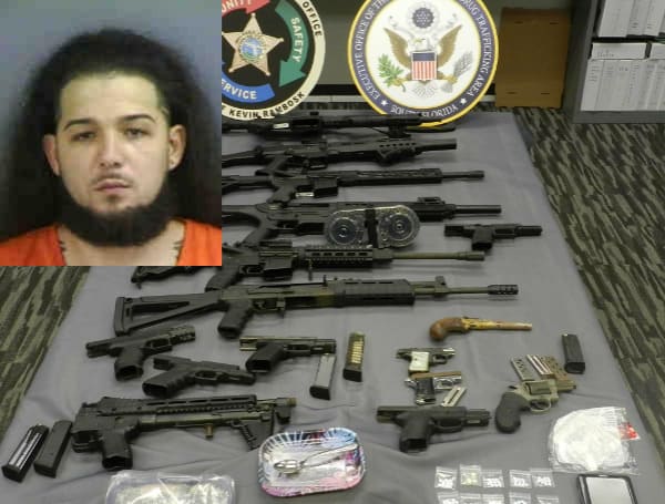 A Florida gang member's activity has been thwarted by sheriff's deputies after they executed a search warrant. 