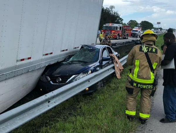 Rescue crews from Brevard County Fire Rescue responded to a vehicle accident on I-95 in West Melbourne on Thursday afternoon. 