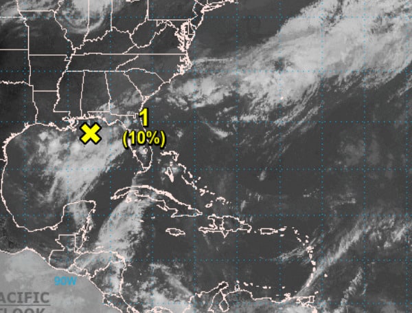 Emergency-management officials advised Panhandle residents to pay attention to a storm system that moved into the northern Gulf of Mexico on Monday.