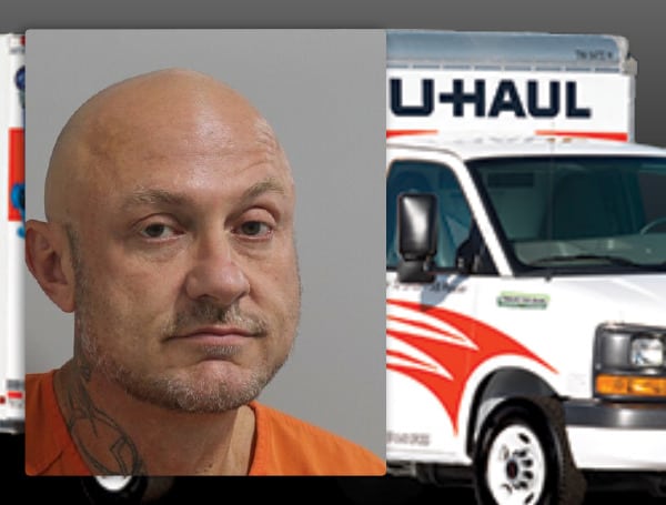 On Thursday, July 14, 2022, Polk County Sheriff’s Office deputies arrested 45-year-old Marshall House of Lakeland for stealing a U-Haul truck and other charges, including violating his Florida state prison probation.