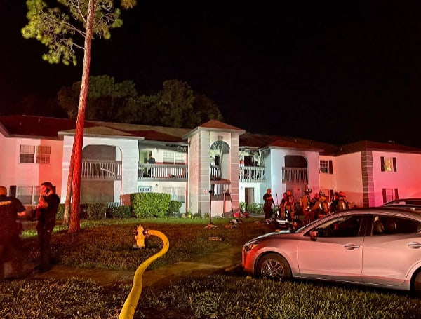 At approximately 12:20 AM Pasco County Fire Rescue 911 Operators received a call of an apartment fire located at The Park at Ashley Place apartments in New Port Richey.