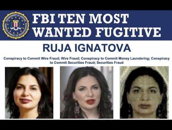 A German woman who allegedly defrauded investors out of over $4 billion through her scam cryptocurrency company has been added to the FBI’s Ten Most Wanted Fugitives list, the federal law enforcement agency announced Thursday.