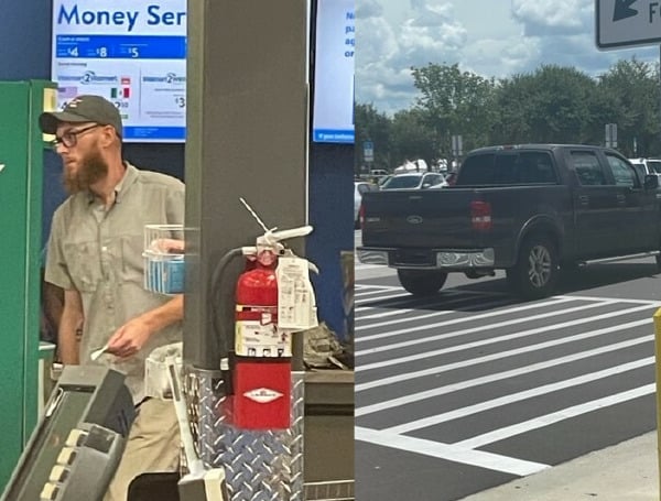 Police in Winter Haven are looking for a man who went shopping at Walmart, didn't pay, but requested a refund which he received.