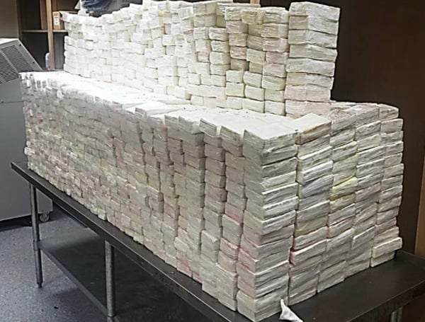 U.S. Customs and Border Protection officers seized 1,532 pounds of cocaine last Friday, hidden in 1,935 packages masquerading as baby wipes, according to US Customs and Border Patrol.