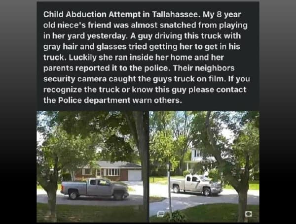 Florida Department of Law Enforcement's Missing Endangered Person’s Information Clearinghouse is warning citizens about an attempted kidnapping hoax circulating on social media.