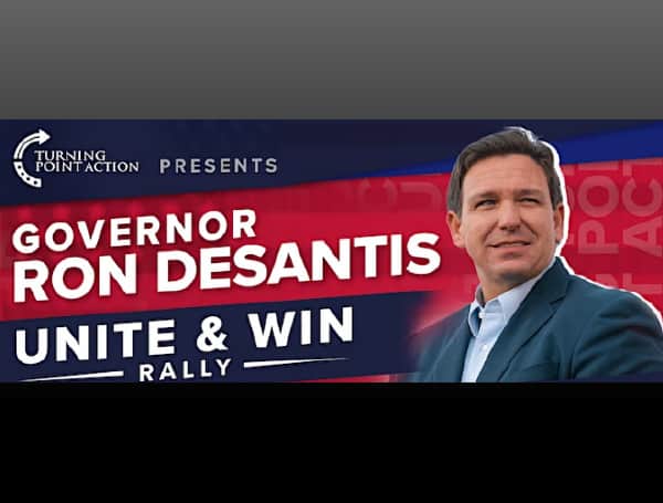 Florida Gov. Ron DeSantis will headline a rally for candidates endorsed by former president Donald Trump in Arizona on Sunday.