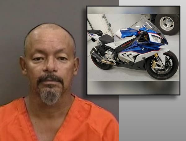 A Florida man may lose his motorcycle after a leading Florida Highway Patrol Troopers on a high-speed chase.