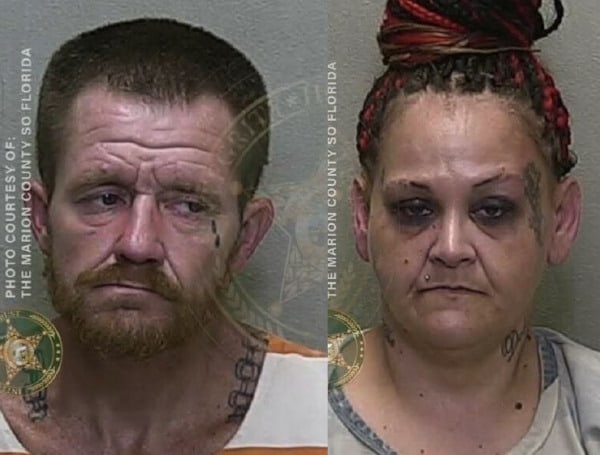 A Florida man and woman are behind bars after stealing an SUV from a Florida Walmart location and getting caught with drugs.