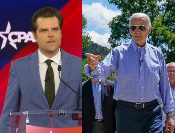 Following the raid executed by the FBI on Monday, at former President Trump’s Mar-a-Lago home, Republican Rep. Matt Gaetz pulled no punches in calling out the Biden Administration's actions.